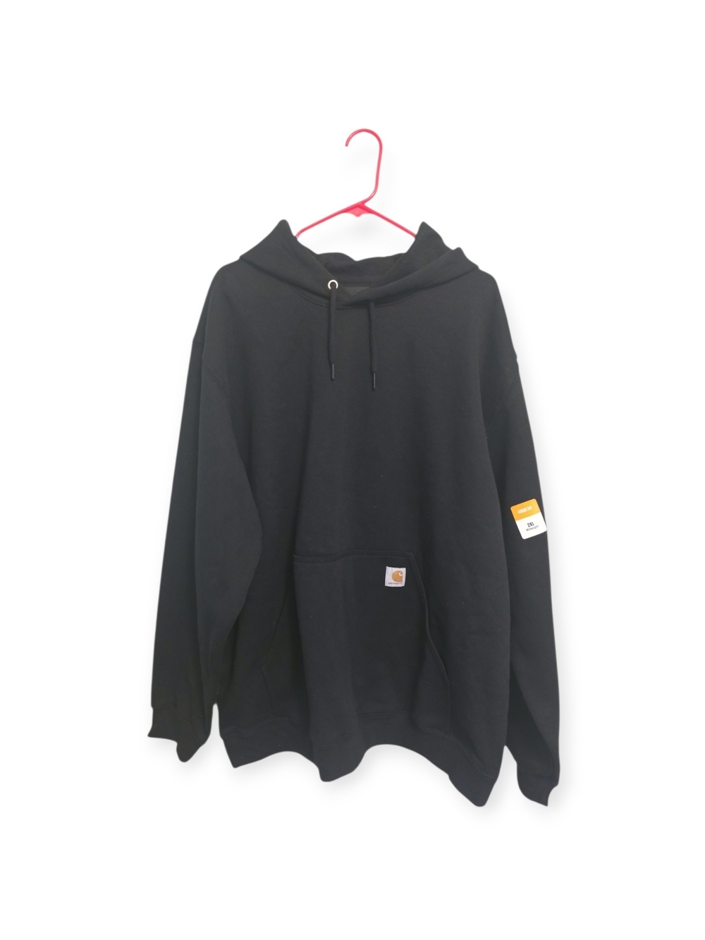 Mens NWOT Carhartt black, loose fit hoodie, size 2XL‎